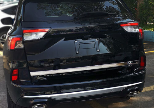 for Ford Escape 2020 2021 Stainless Rear Trunk Door Bottom Lid Cover Trim Chrome