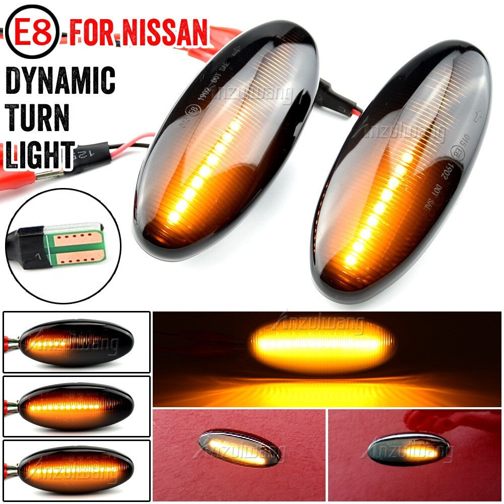 Dynamic Side Marker Turn Light for Nissan NP300 Dongfeng/ZNA for Peugeot Giad Bhamo