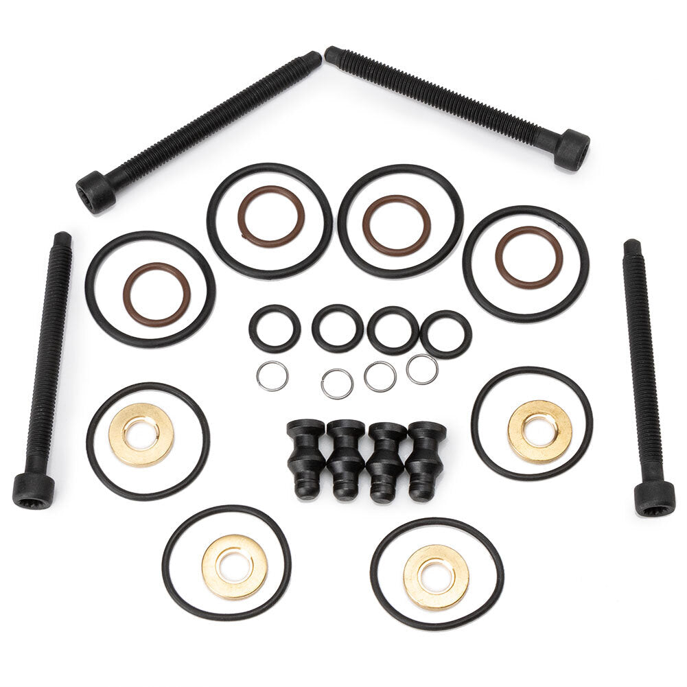 4x Seal Washer With Injector Clamp Bolts Kit for VW for Audi for Seat for Skoda 1.9 2.0 Tdi