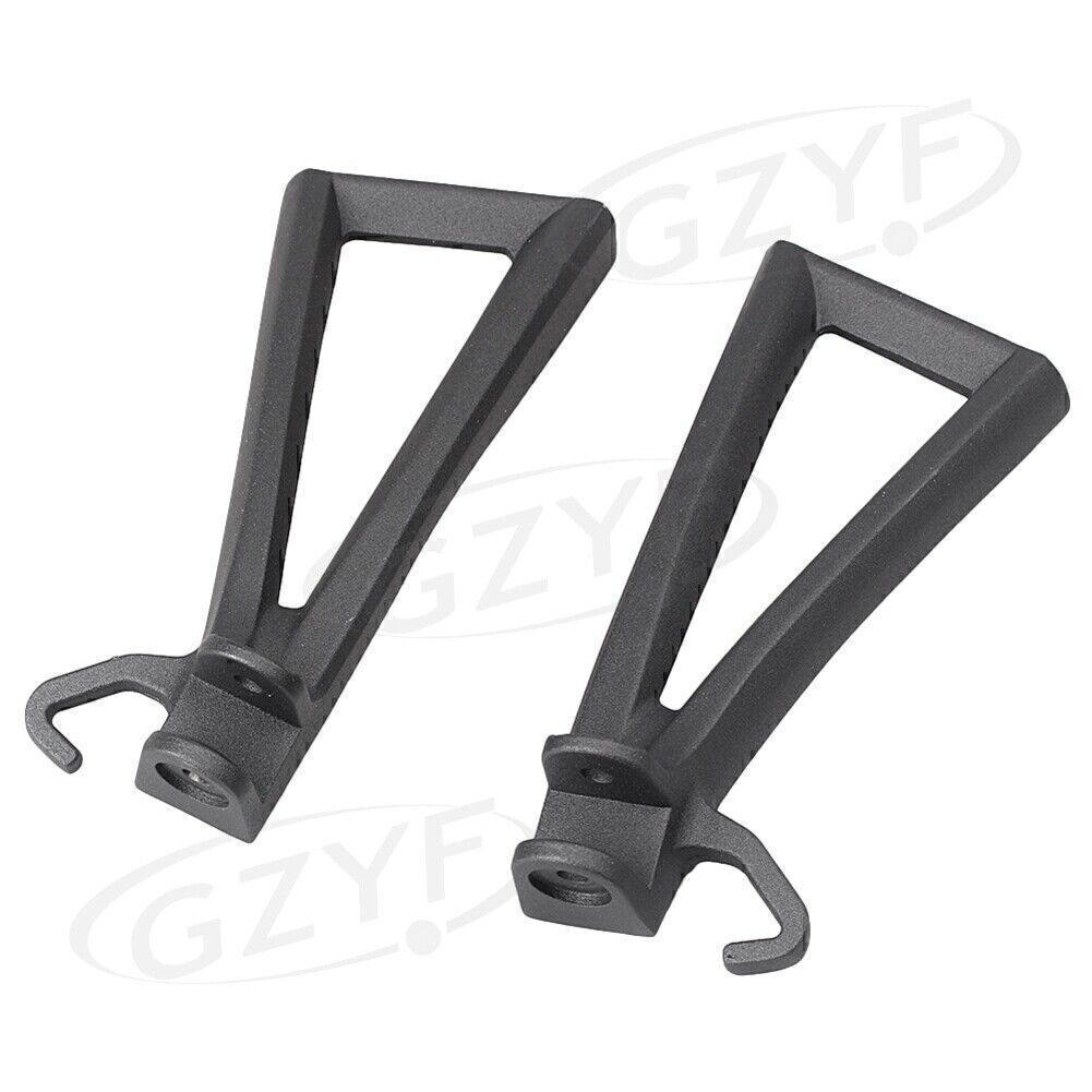 for Yamaha YZF R6 2006 - 2011 Rear Passenger Foot Peg Rest Bracket Kit Black UK