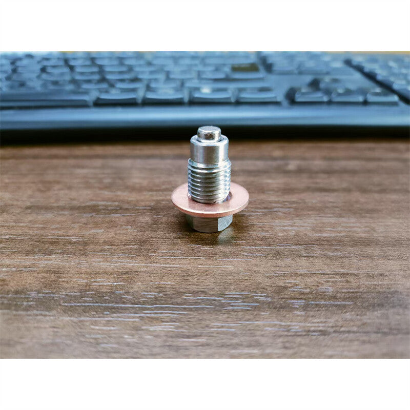 M12 x 1.5 Magnetic Oil Drain Plug with Washer for Toyota for Lexus for Nissan for Infiniti