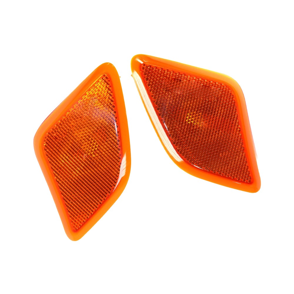 Set of 2 Front Marker Light Indicator For S-Class S550 S600 S63 AMG S65 AMG