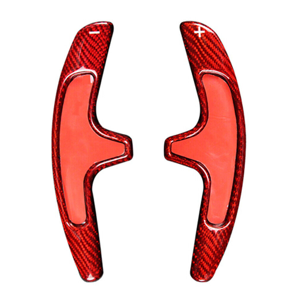 Car Steering Wheel Shift Paddle Extension Fit for Porsche for 911 Cayman 981 Carrera Red
