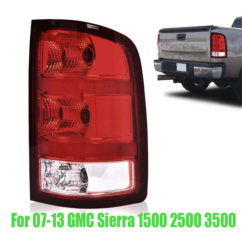 1 piece suitable for 07-13 for GMC for Sierra 1500 2500 3500 left rear taillight brake light