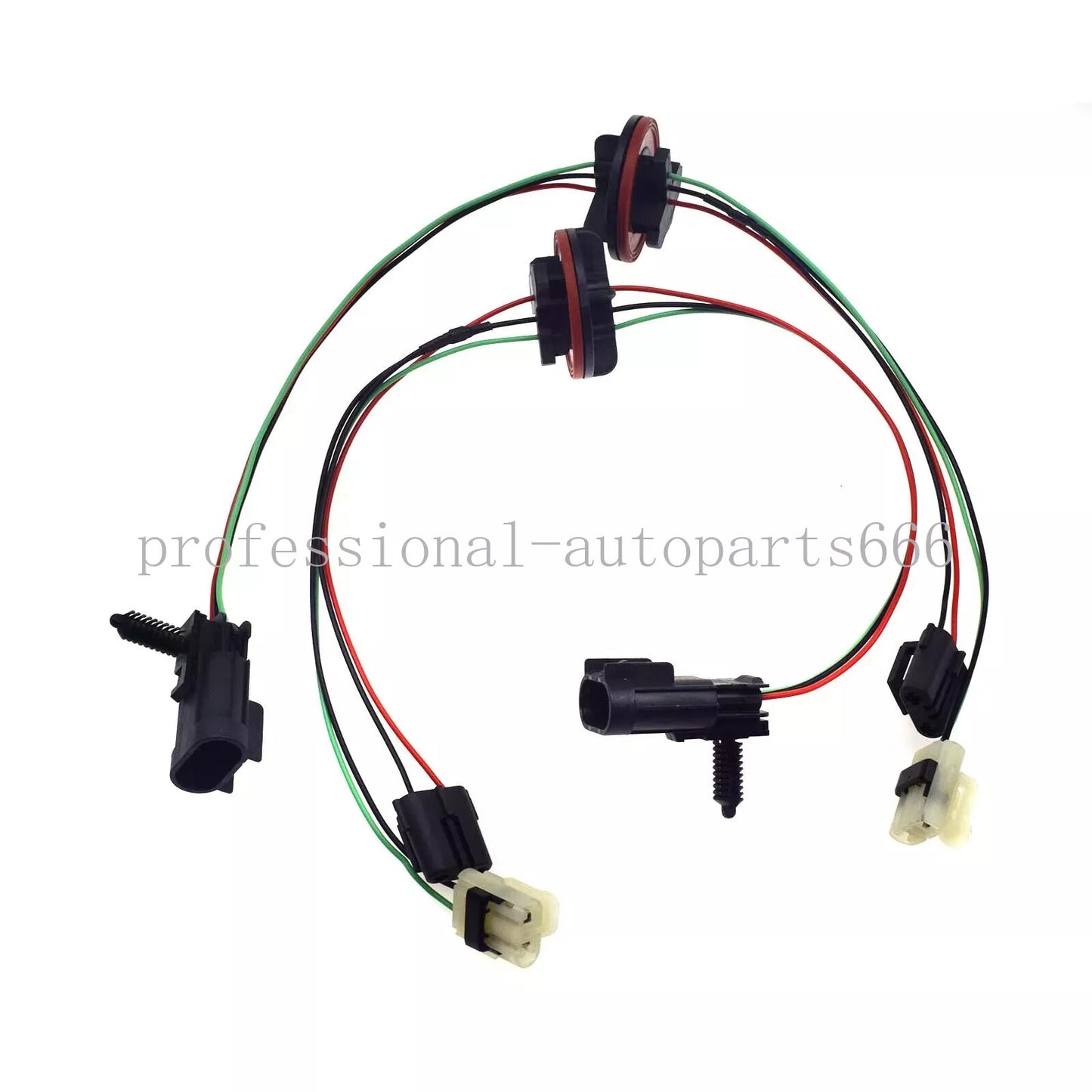 Left/Right Headlight Lamp Wiring Harness for Dodge for Ram 1500 2500 Quad Halogen