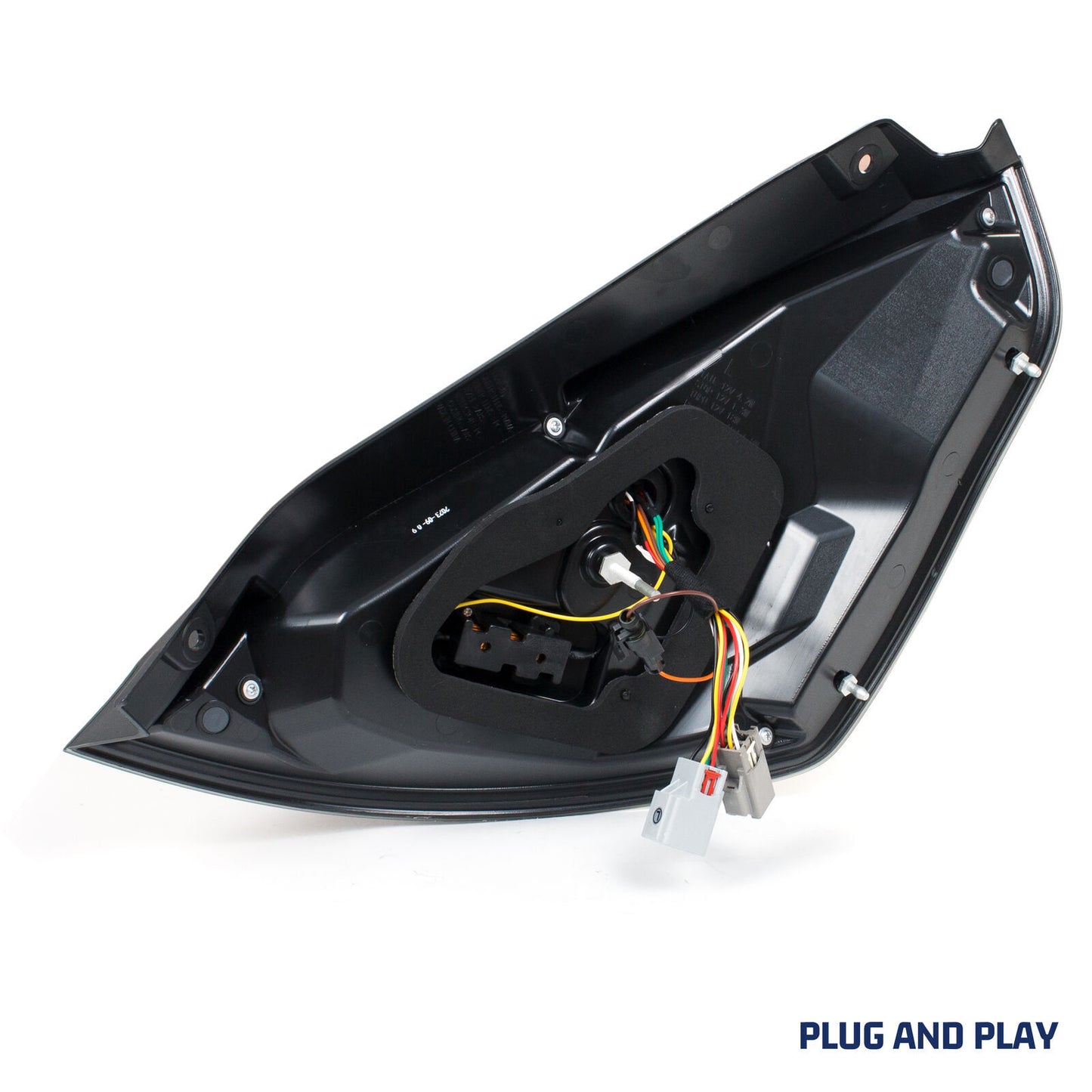 LED Black Tail Lights for Ford Fiesta Hatchback SE ST 11-19 Sequential Rear Lamp