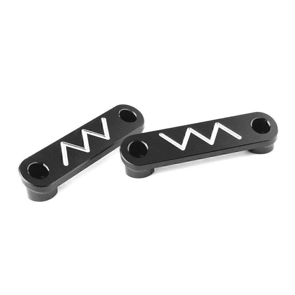 Fit for YAMAHA NVX 155 2015-18 CNC Front Axle Fender Mudguard Plate Cover Decor Blk