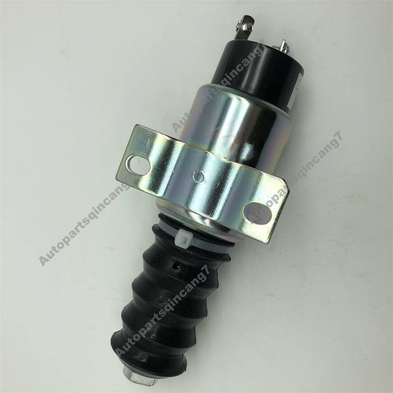 12V Stop Solenoid 1700-2563 1753-12E6U2B2S1 for Replace Woodward