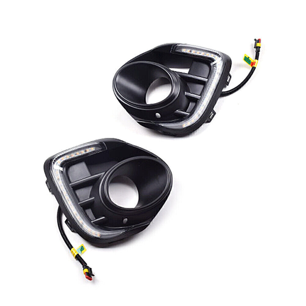 Front LED Daytime Running Light DRL Fog Light for Mitsubishi Lancer 2016-2018
