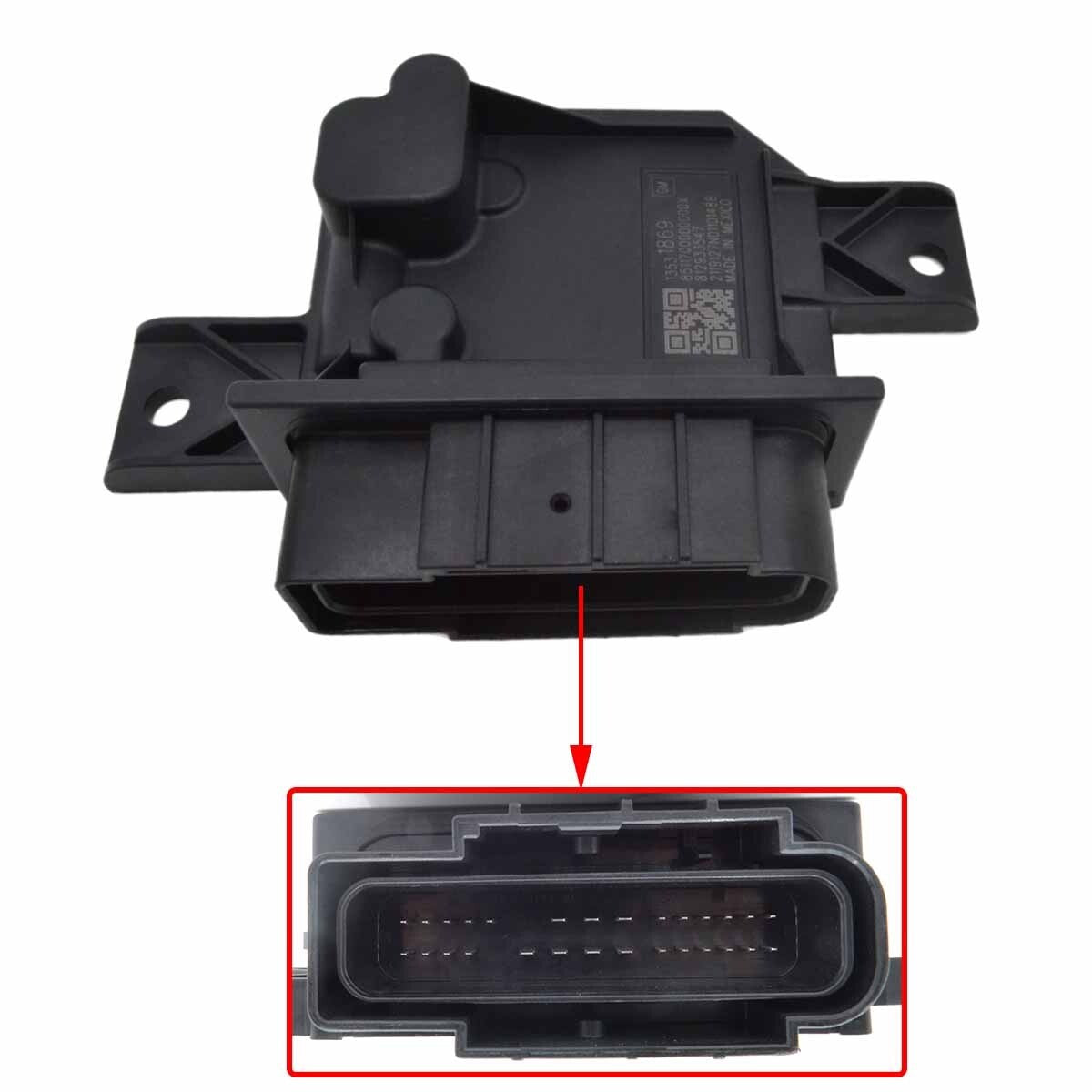 Fuel pump control module 13531869 compatible with Silverado for Sierra 2017-2022.