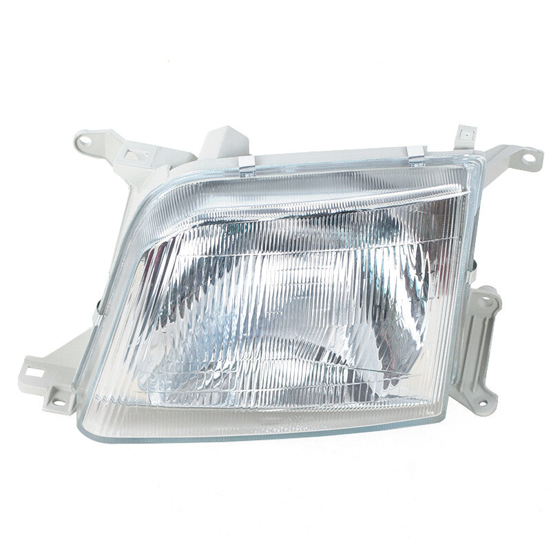 A pair of glass headlights are suitable for the for Toyota for Land Cruiser Prado LC90 1996 2002