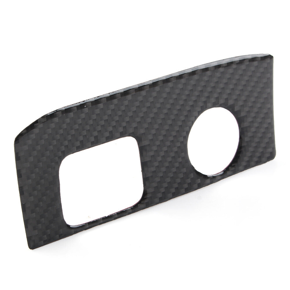 LHD Console Cigarette Lighter Panel Trim Fit for Chevrolet Equinox 2018-2021 Carbon