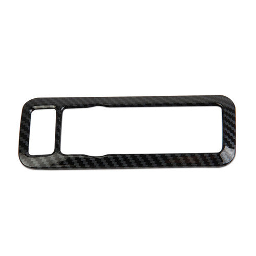 Carbon fiber style dashboard side vent cover trim suitable for 15-20 for Ford F150