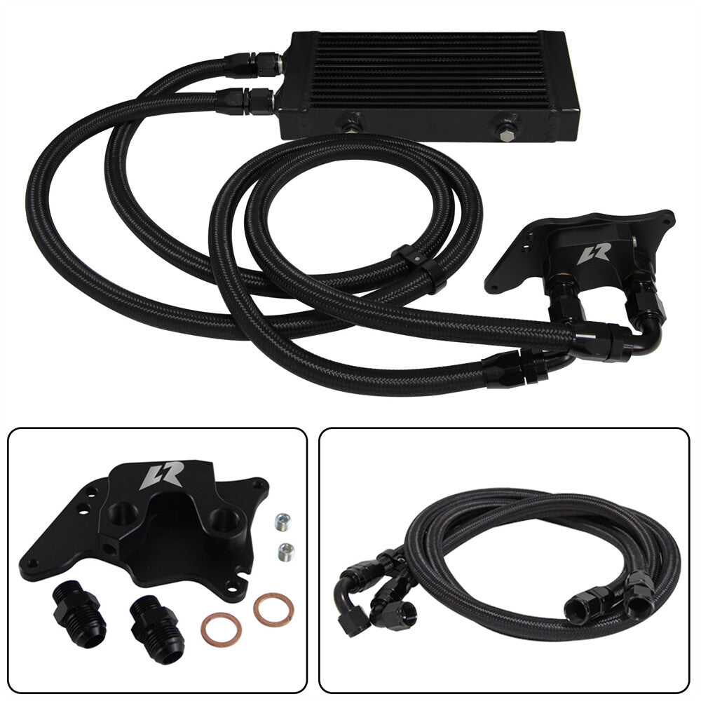 Small Dual Pass Bar Plate Oil Cooler Kit for BMW for Mini Cooper S R56 1.6L 06-12