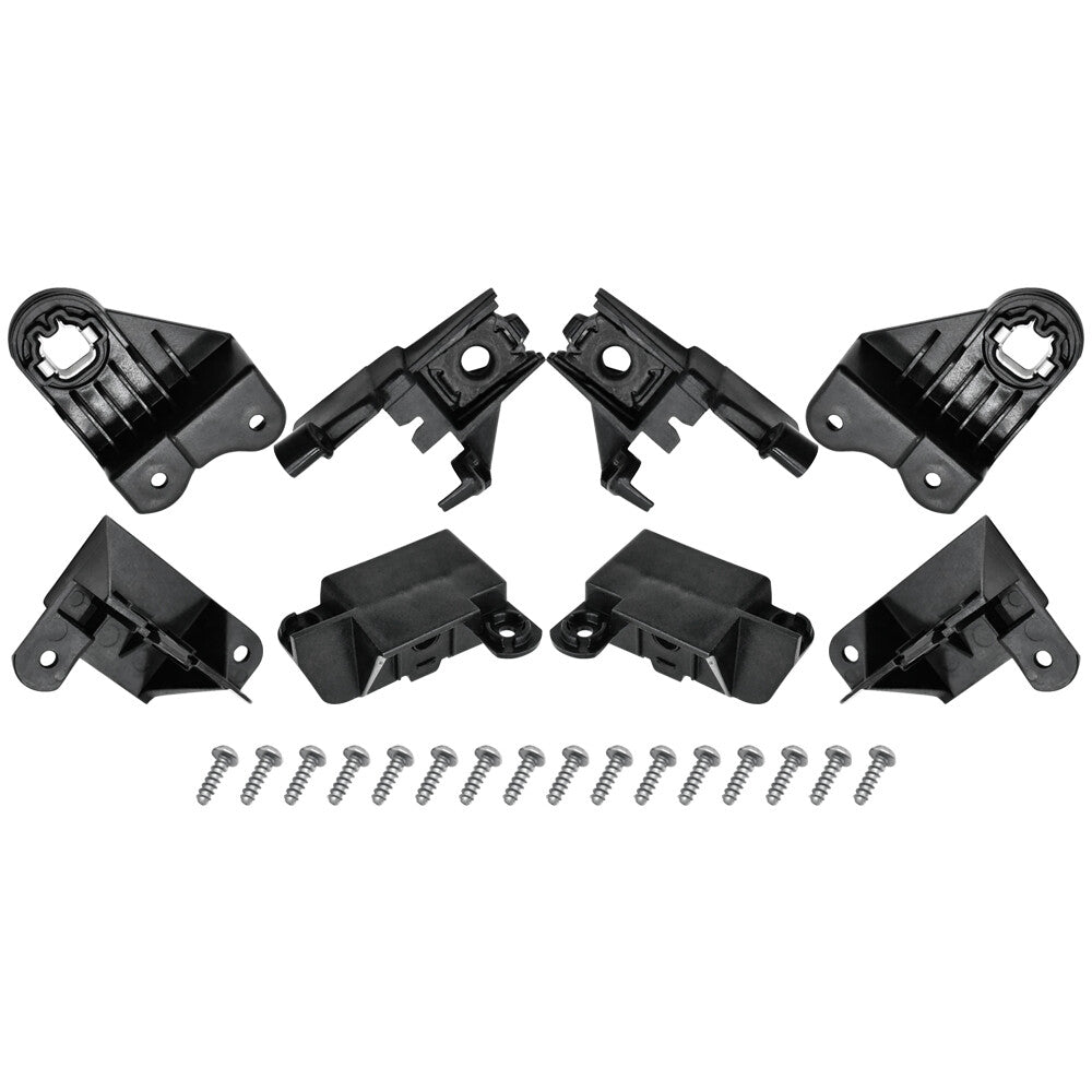 Pair Headlight Bracket Repair Set Kit For X1 F48 F49 2019-2023 X2 F39 2017-2023