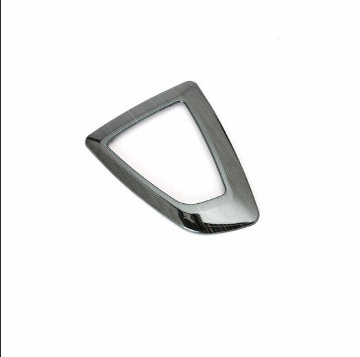 Black Steel Middle Console Gear Shift Panel Trim for BMW 3 4 Series GT 2013-2019