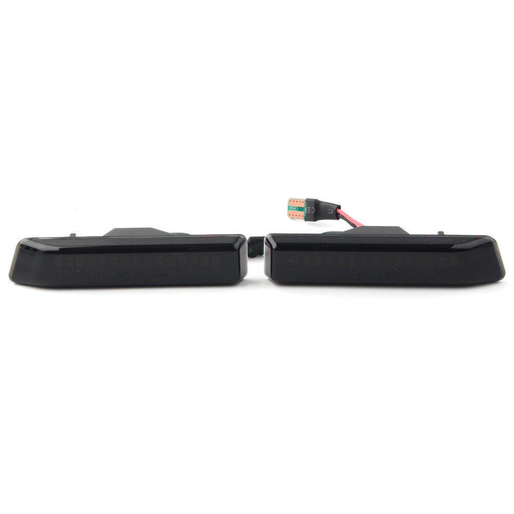 Dynamic LED Side Marker Turn Signal Light Lamp for BMW E36 3-Series X5 E53 Black