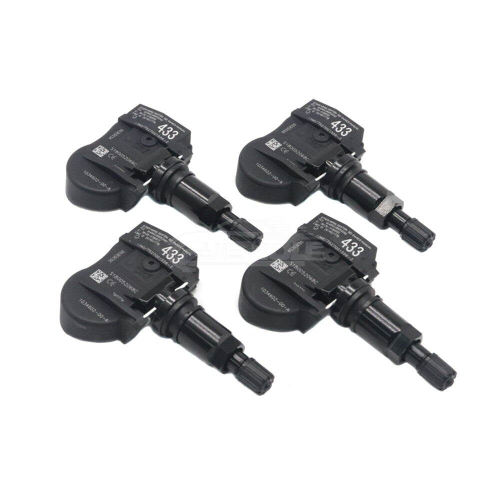 4PCS New Tire Pressure Sensor TPMS for Tesla Model 3 S X 433MHz 103460200A