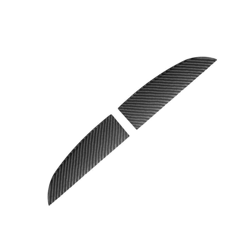 Carbon Fiber Front Door Panel UP Sticker Trim Cover for KIA Sedona 2015-2016