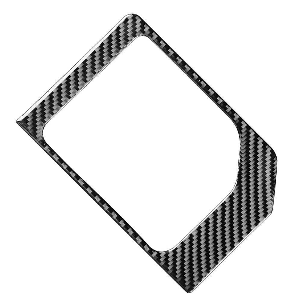 Carbon Fiber Inner Gear Shift Panel Cover Trim Black for Toyota Tundra 2014-2021