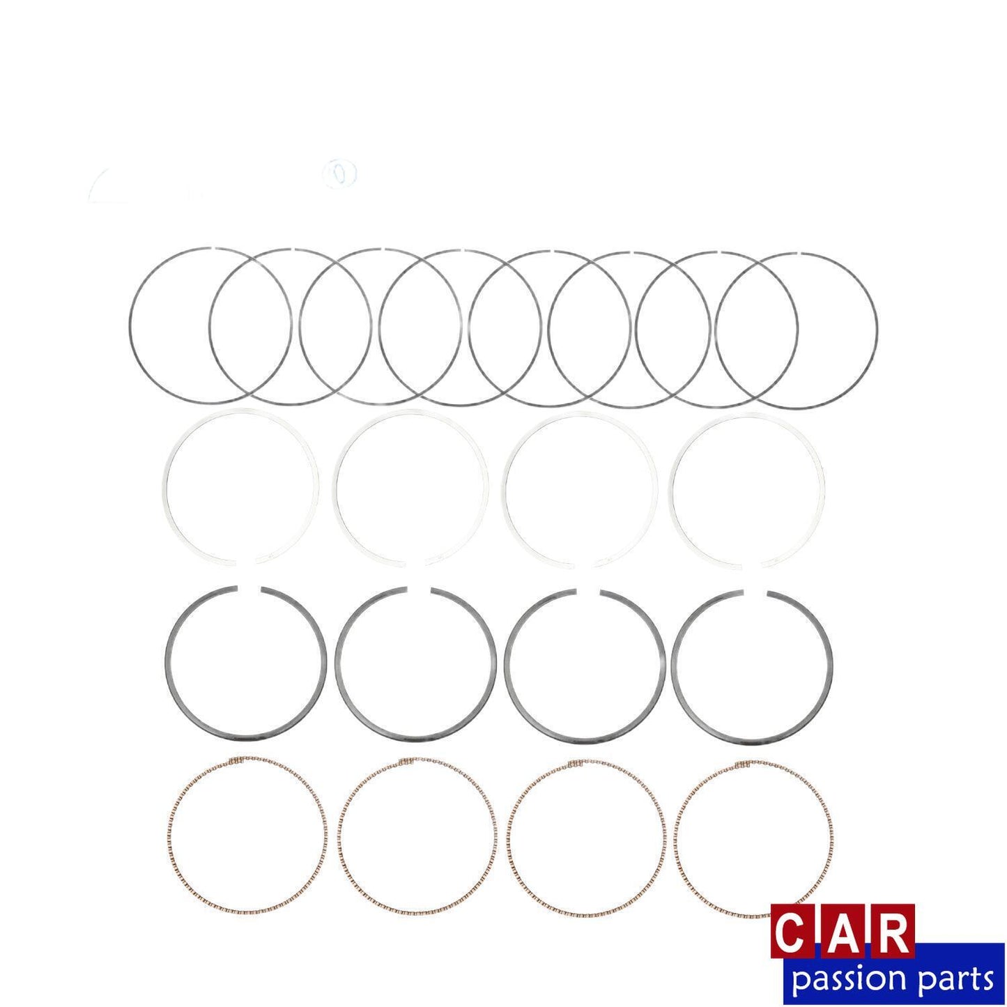4-Piece Piston Ring Kit for BMW 125i 220i 320i 328i 420i 428i 520i 528i 2.0T