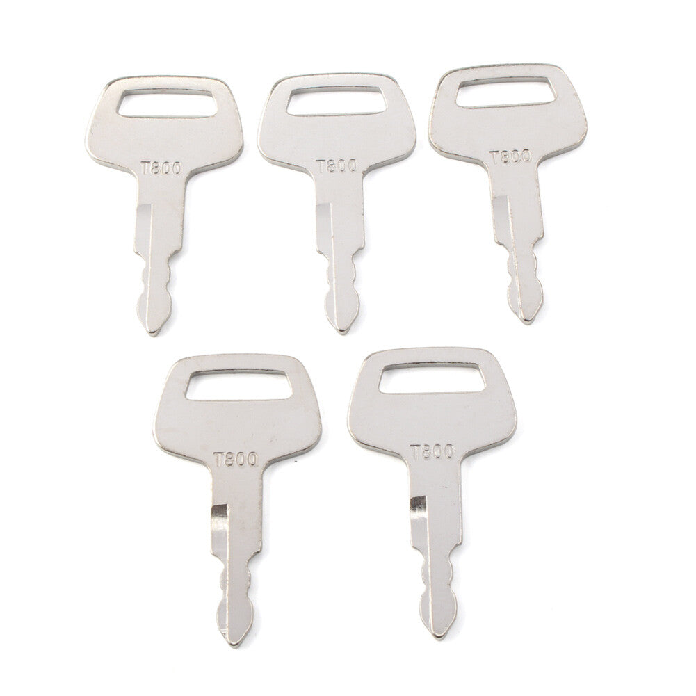 Ignition Key ELI80-0110 Fit TCM Heavy Equipment Loader Wheel Loader T800 5PCS wa