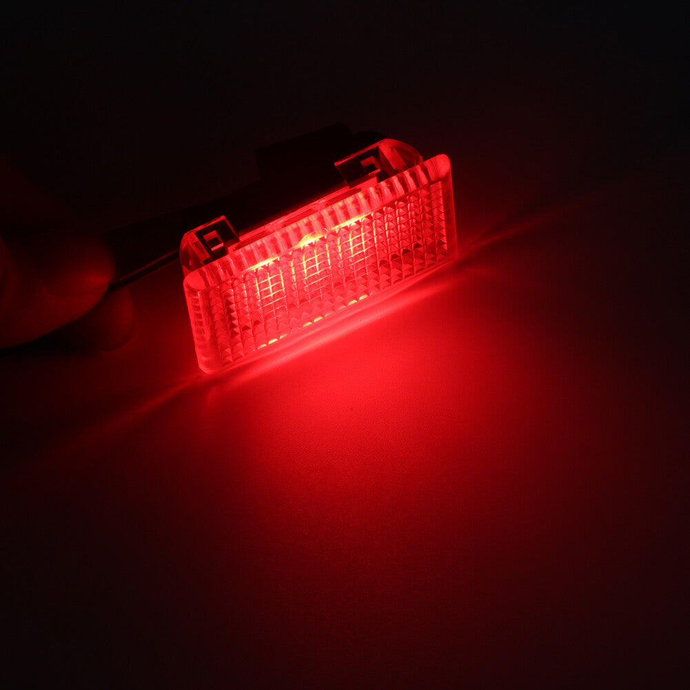 2X for Tesla Model 3 S Y X Interior LED Lights Blubs Kit Replacement Red Lights
