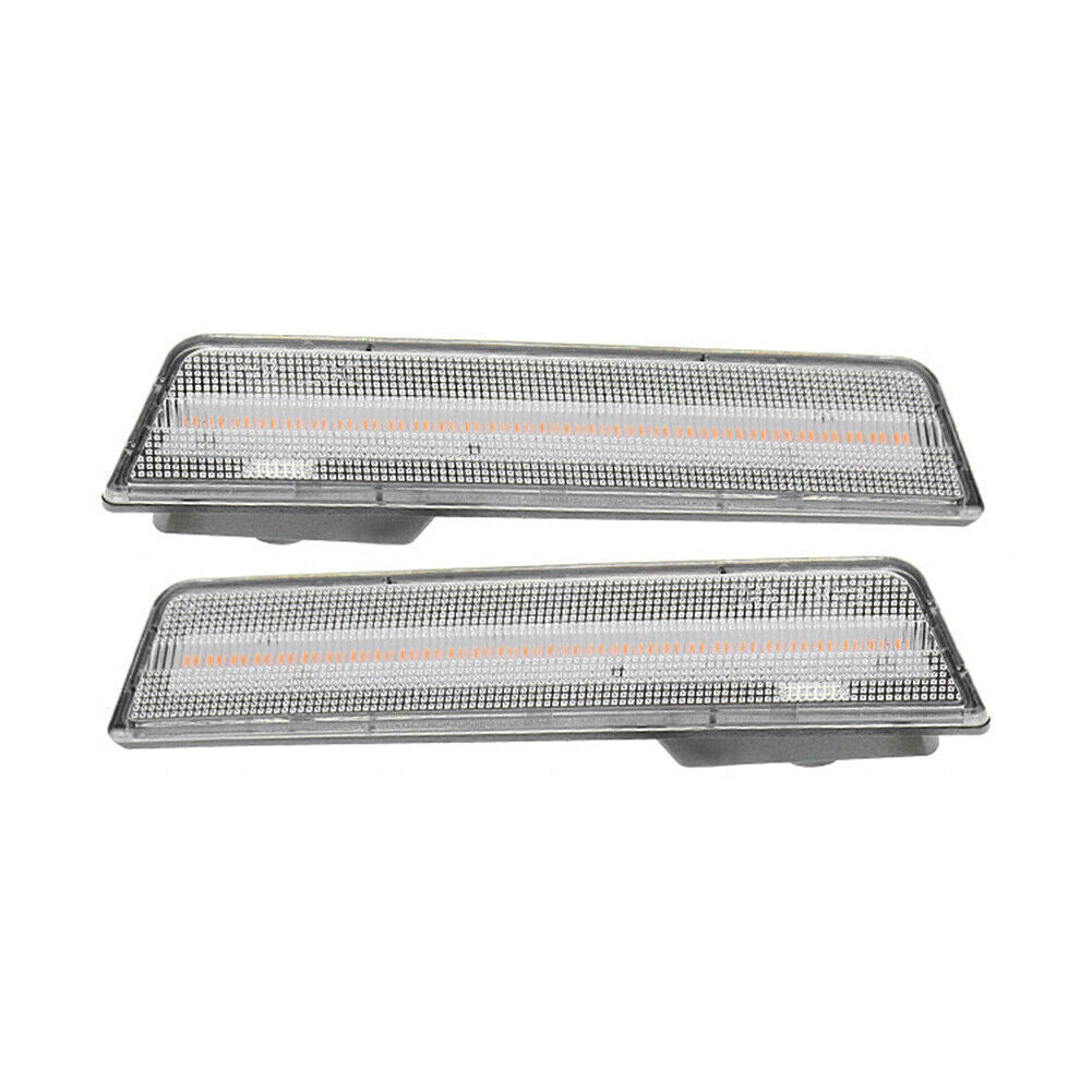 LED Front Side Marker Light for Dodge for Challenger 2008 2009 2010-2014 Clear Shell