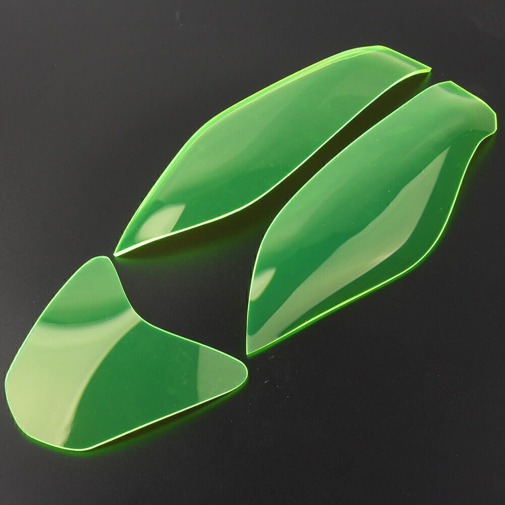 Front Headlight Guard Shield Screen Lens Cover for RSV4 2011-2014 Green