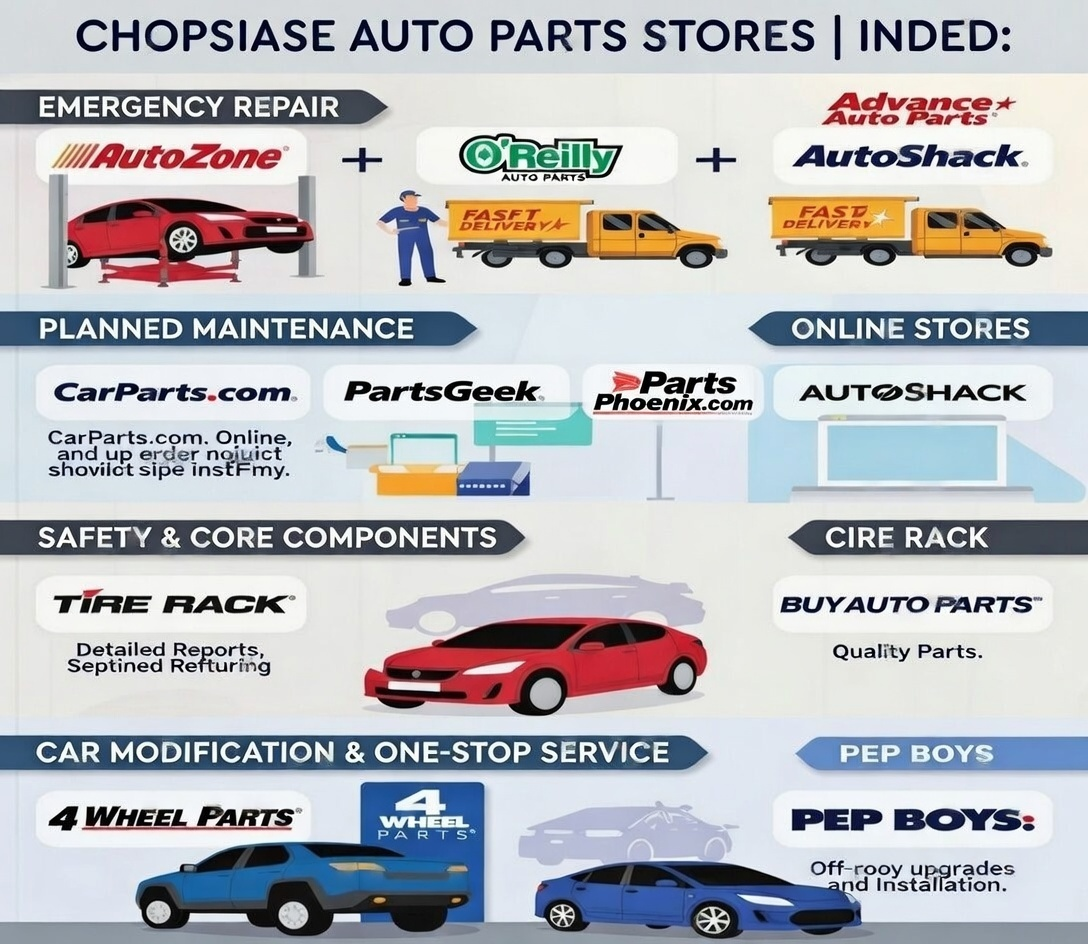 Top 10 Auto Parts Stores in the United States