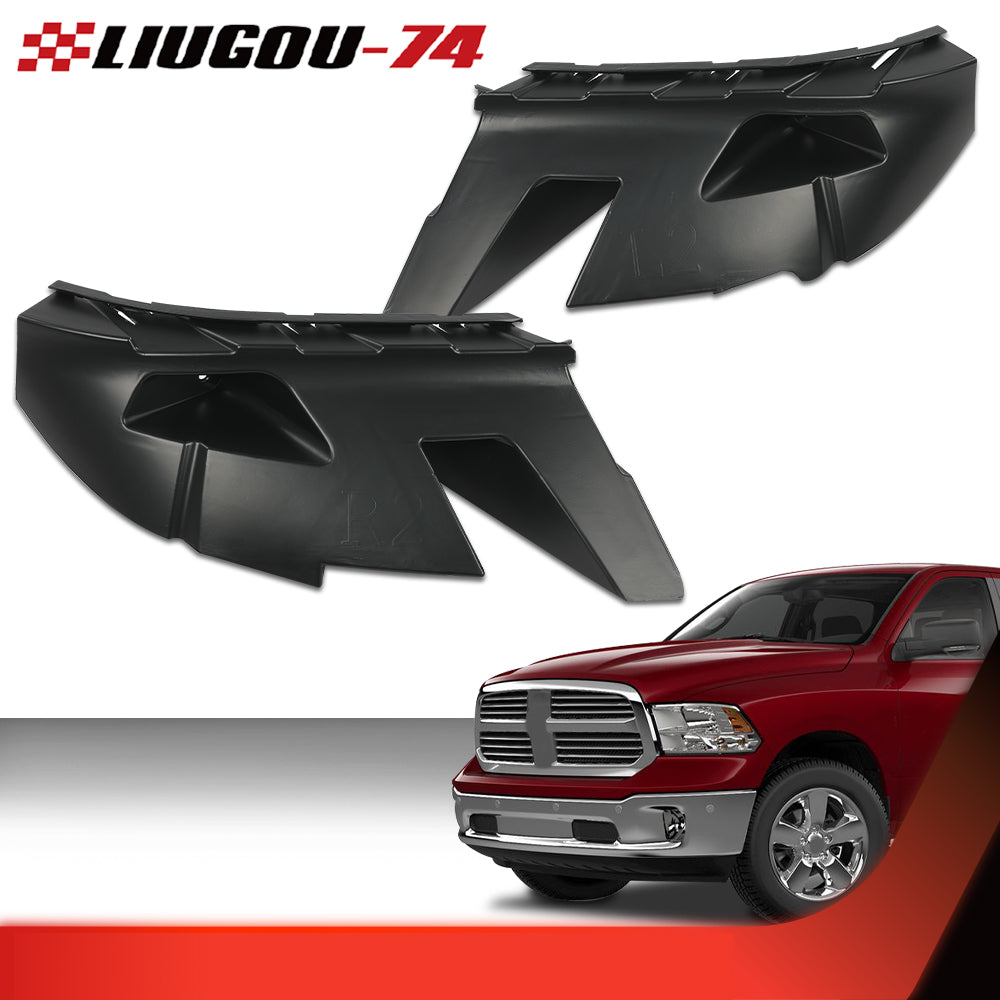 LH RH front bumper support brackets are suitable for Dodge for Ram 1500 Classic 2013 - 2019 models.