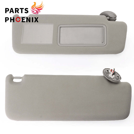 New 1 Pair Sun Visor Left+Right for Toyota Prado TRJ120 RZJ120 KZJ120 KDJ/GRJ120