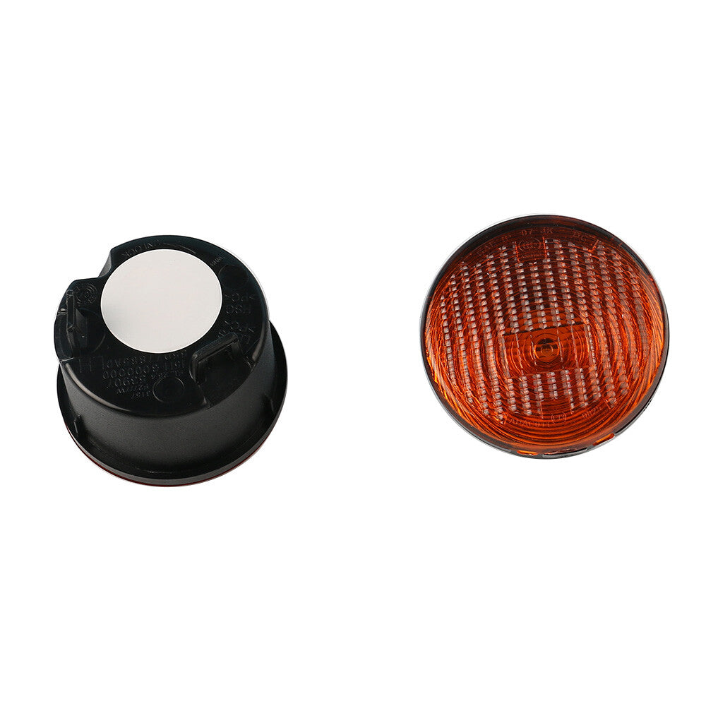Fits For 07-13 for Jeep for Wrangler Front Left Right Turn Signal Park Light NO Bulb