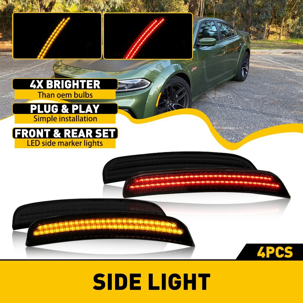 2015-2021 Native Luminous LED Yellow Crystal 4-Piece Set