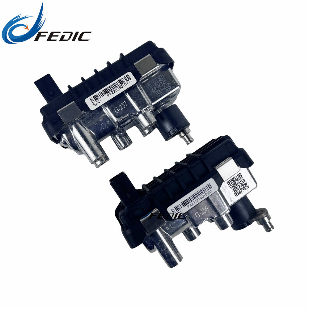 Twin turbo actuator G-256 G-257 712120 6NW 008 412 for Audi for A8 4.0 TDI 202 Kw