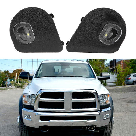 Right  Left Mirror Puddle Lights Fit 2010-20 for Dodge for Ram 1500 2500 3500 4500 5500