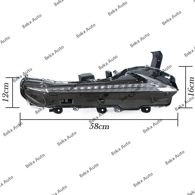 1 piece for Lexus F-Sport NX200t NX300h 2015 2016 - 2021 Left Daytime Running Light