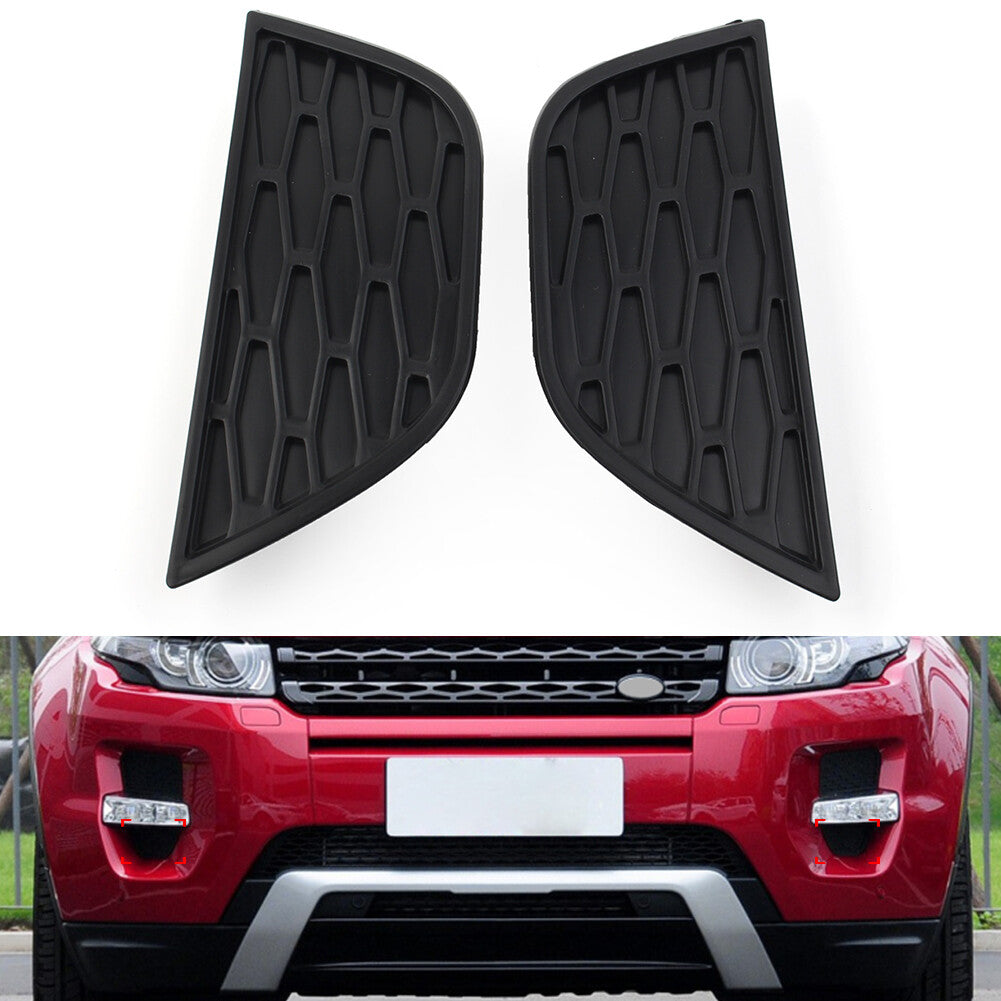 2x Front Lower Fog Lamp Bezel Cover for Land Rover for Range Rover Evoque 2012-17