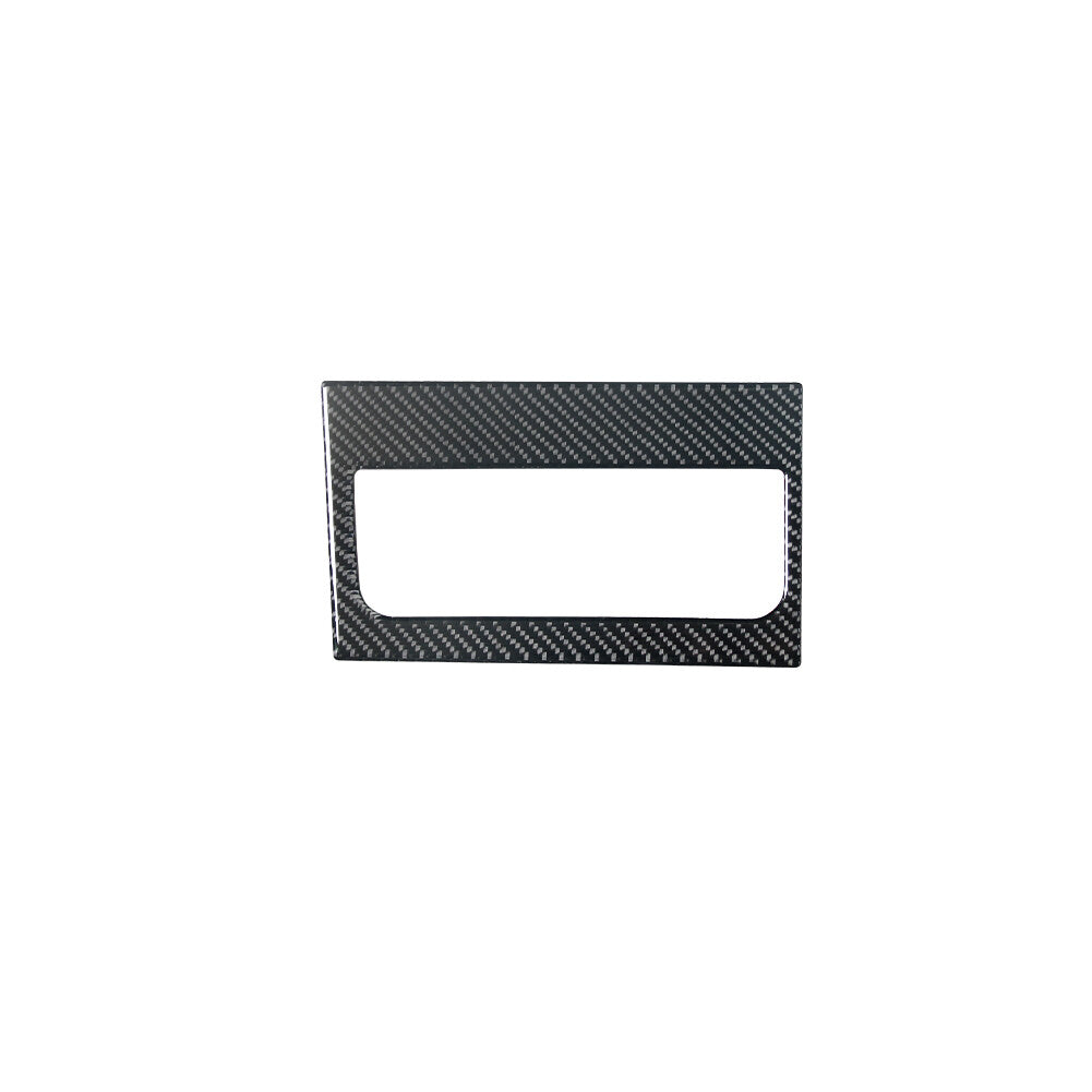 Carbon Fiber Storage Slot Under Climat Frame Trim for Toyota Tundra 2007-2013