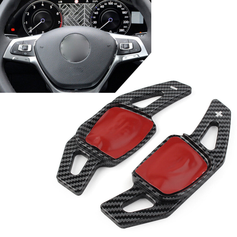 for VW for Golf MK8 for Jetta for Tiguan Black Steering Wheel Shift Paddle Shifter Extension