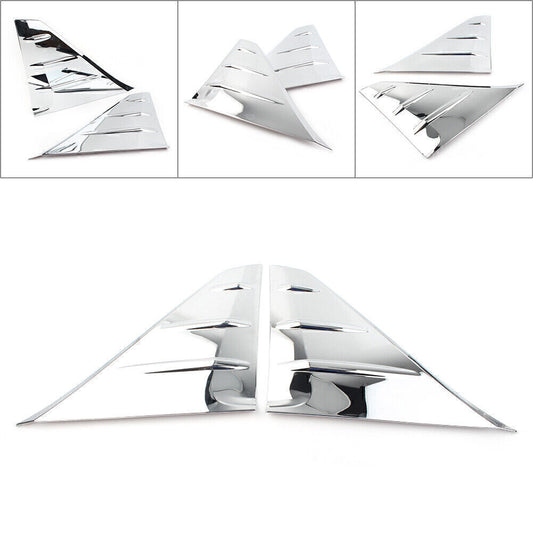 B-Pillar Molding Cover Trim Mirror Chrome ABS Fit for Toyota Alphard 2016-2019 2017