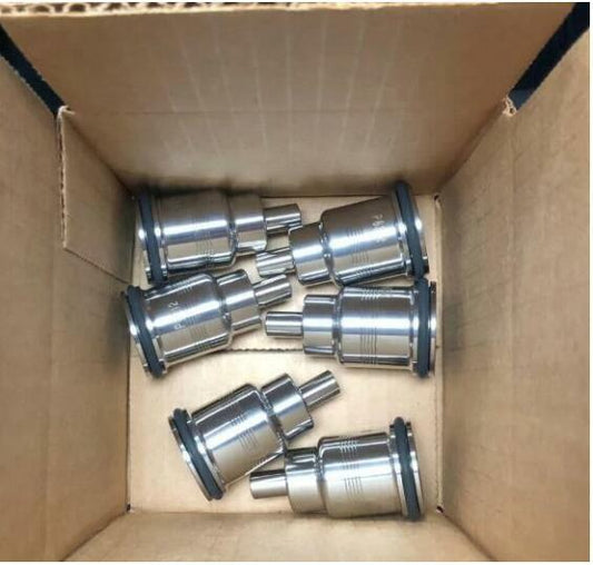 21401136 Injector Sleeve Tube for Volvo D12/D13/16 for Mack MP7/8 Set of 6 SSteel