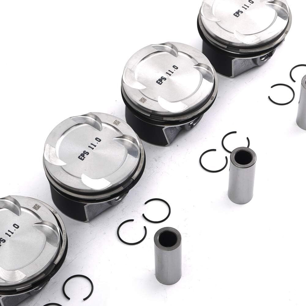 Pistons  Rings Set CR 11:1 for BMW 320i for Mini Cooper S F30 F55 F56 B46 B48 2.0