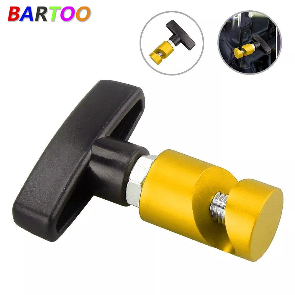 1X Gold Automotive Hood Car Lift Rod Support Clamp Shock Strut Stopper Retainer