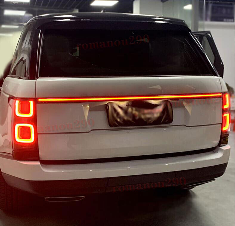 Black LED Rear Door Trunk Light Brake Lamp for Land Rover for Range Rover 2014-2021