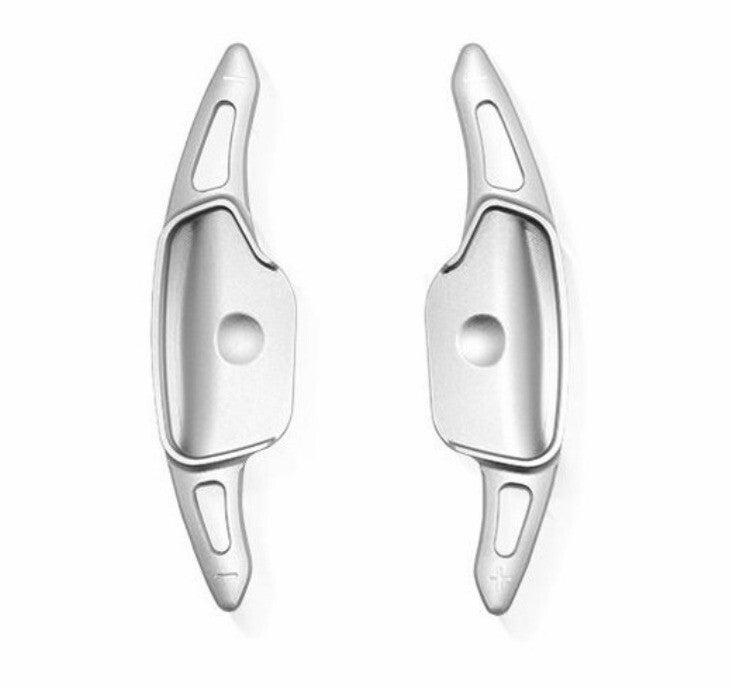 Steering Wheel Shift Paddle Shifter 2 for Kia Carnival 2022-23 Silver Aluminum