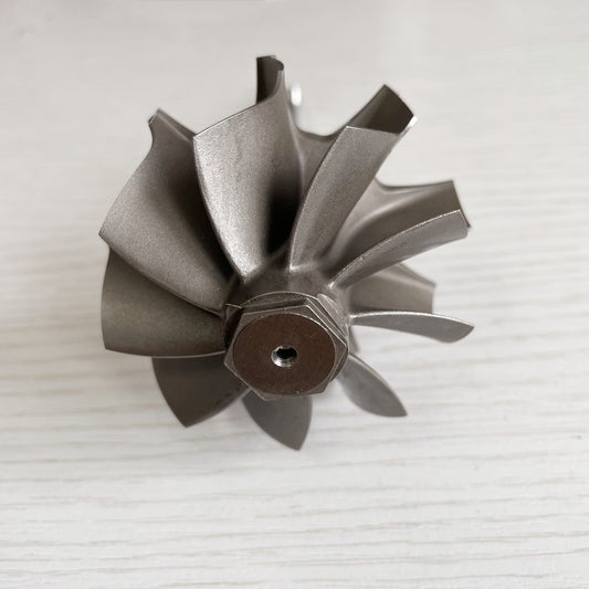 GT35R GT3582R Reverse 62.35X68 mm 9-blade ball bearing turbine shaft and wheels