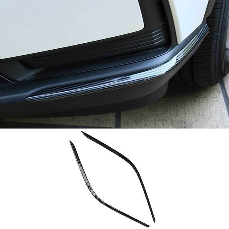 for Honda CRV CR-V 2023-2024 Carbon ABS Front Bumper Side Spoiler Apron Guard