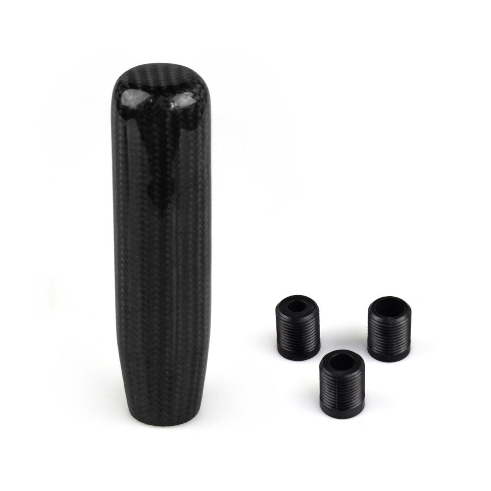 Carbon Fiber 129mm Manual Transmission Gear Shift Knob for Audi TT S3 Aluminum