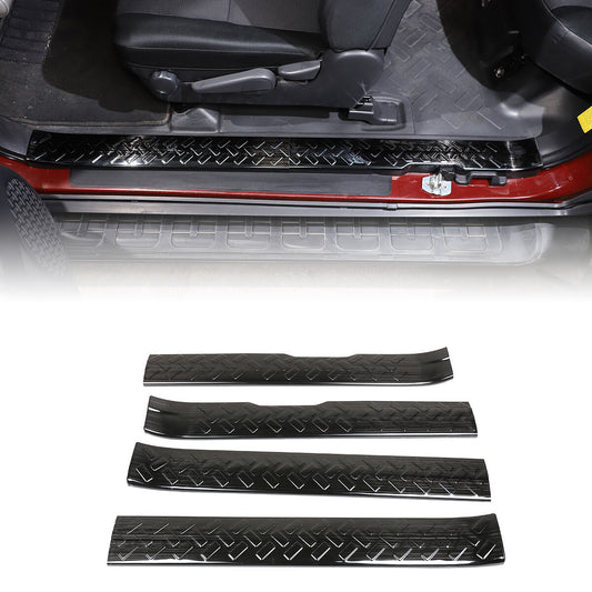 3-piece blue internal alloy A/C volume knife trim for Toyota Supra 19-21